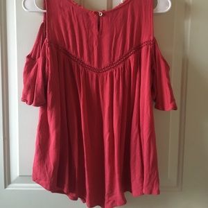 Off the shoulder blouse